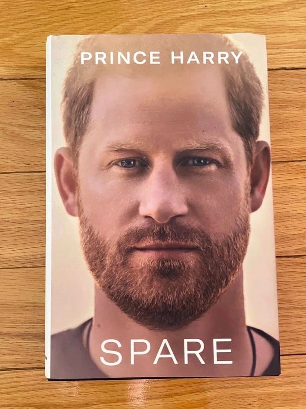 Random House Spare Prince Harry Hardcover Book